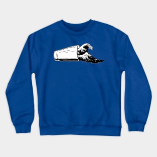 The Great Beer Wave (Light Print on Dark) Crewneck Sweatshirt